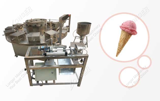 Automatic Ice Cream Cone Making Machine